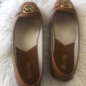Michael Kors leather flats